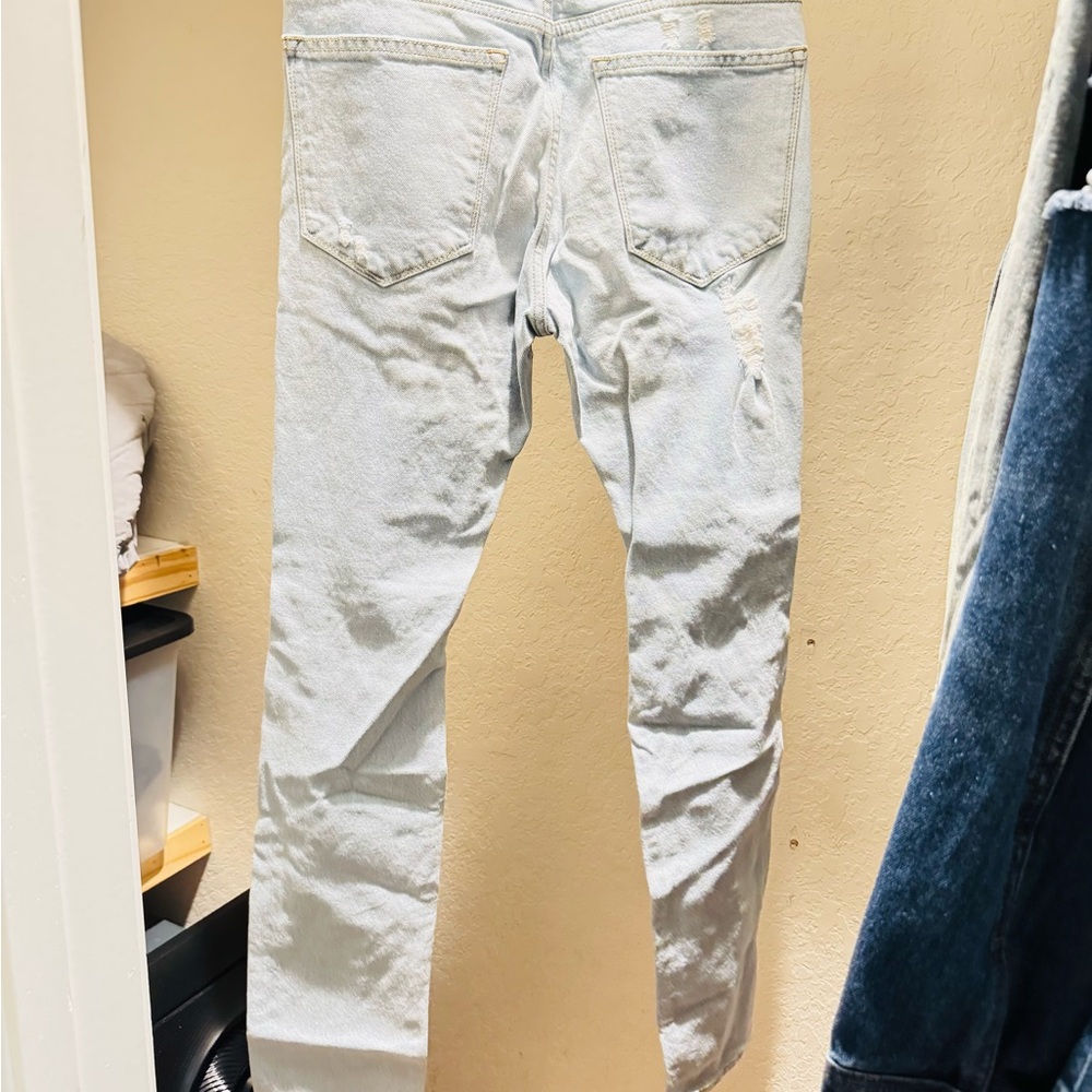 Forever 21 Men's Light Wash Skinny Jeans